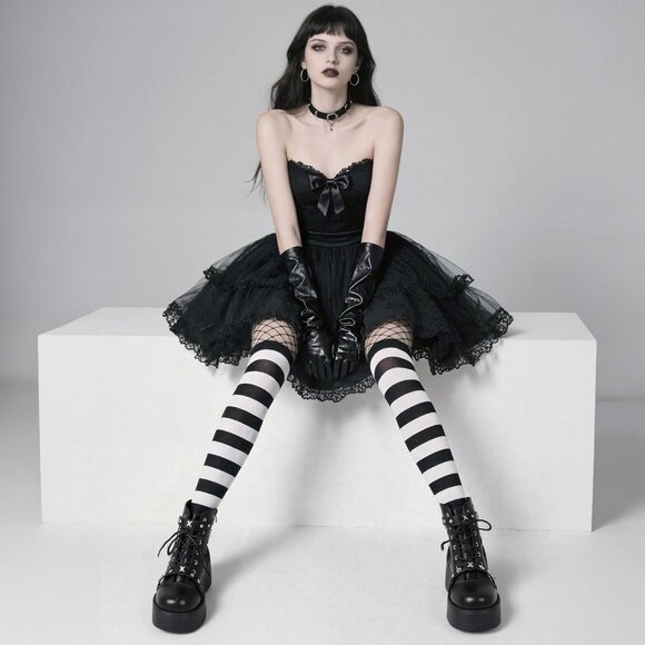 Women Polyurethane A-black Wedge Round Toe Buckle Combat Leather Platform Boots - Picture 3 of 7